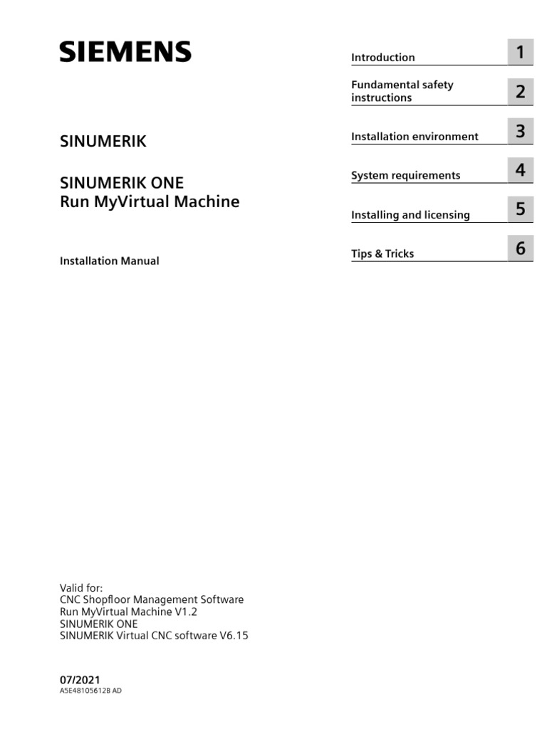 ONE RMVM SW Inst Man 0721 | PDF | Installation (Computer Programs) | Laptop