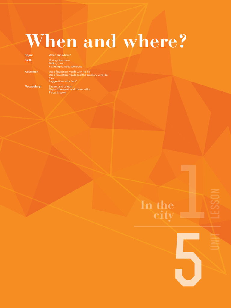 Starter - Unit 5 | PDF