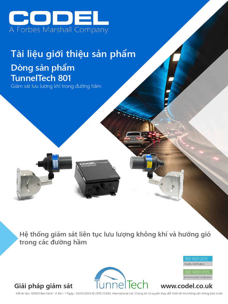 CODEL - Catalog - TunnelTech 801 Vietnam - En.vi - F | PDF