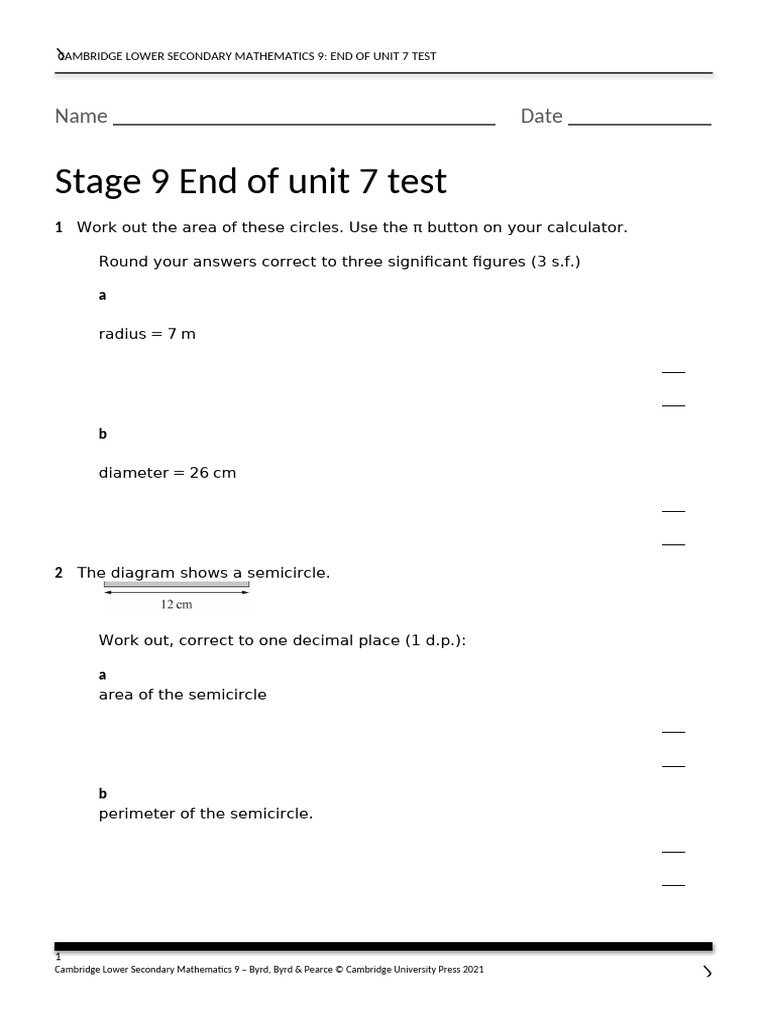 Understanding Percentages in Math Test | PDF | Litre | Area