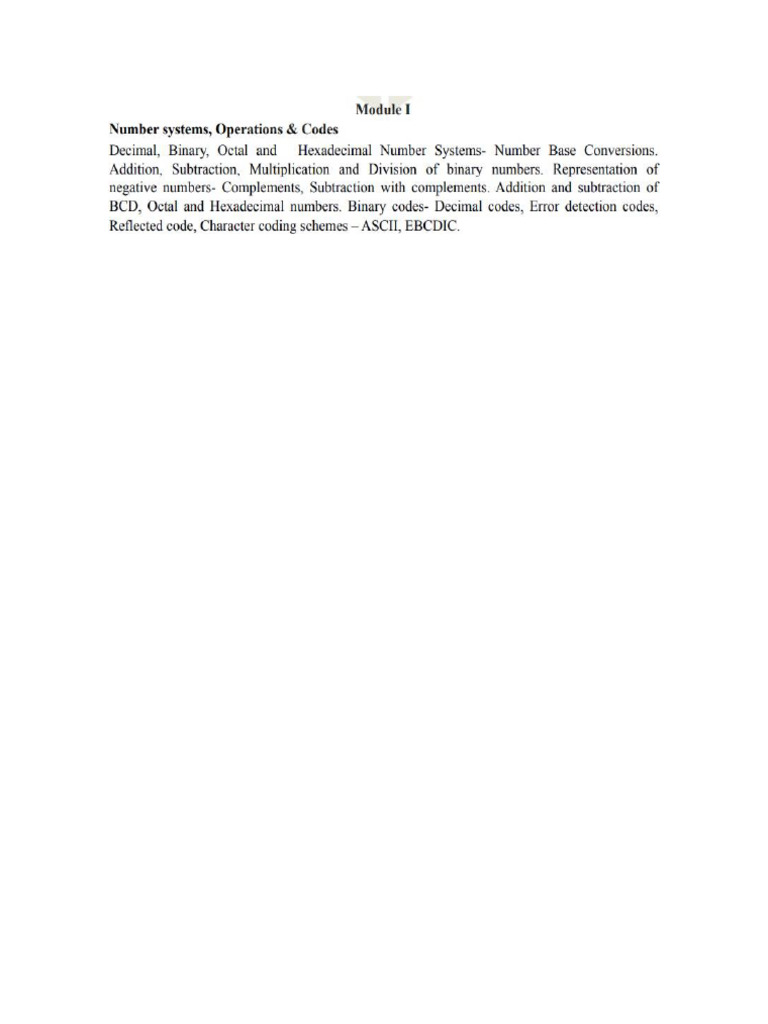 Number Systems and Base Conversions | PDF | Subtraction | Division ...