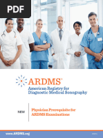 ARDMS General Prerequisites 2024 2 | PDF | Health Care | Medicine