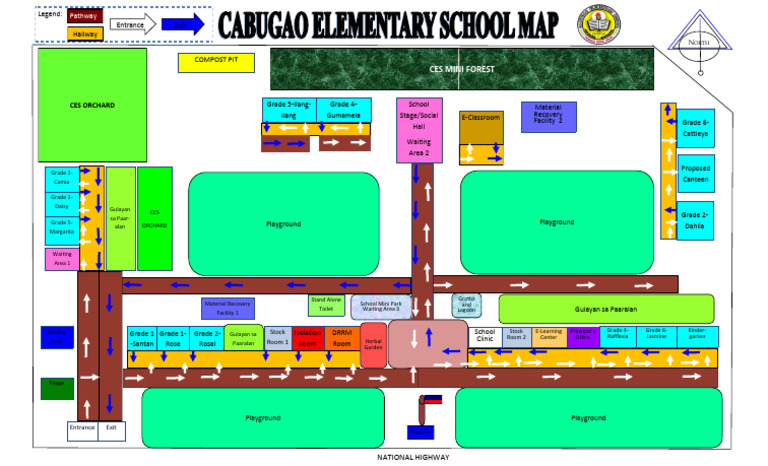 Ces School Map Pascual1 | PDF