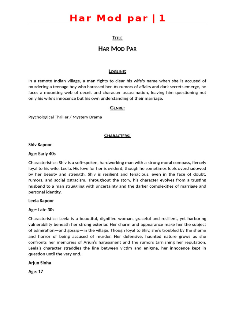 Har Mod Par | PDF