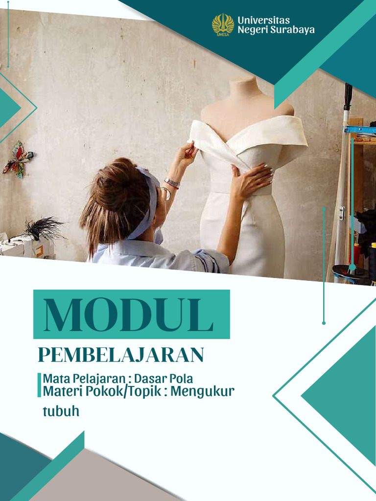 Mengukur Tubuh untuk Pola Busana | PDF