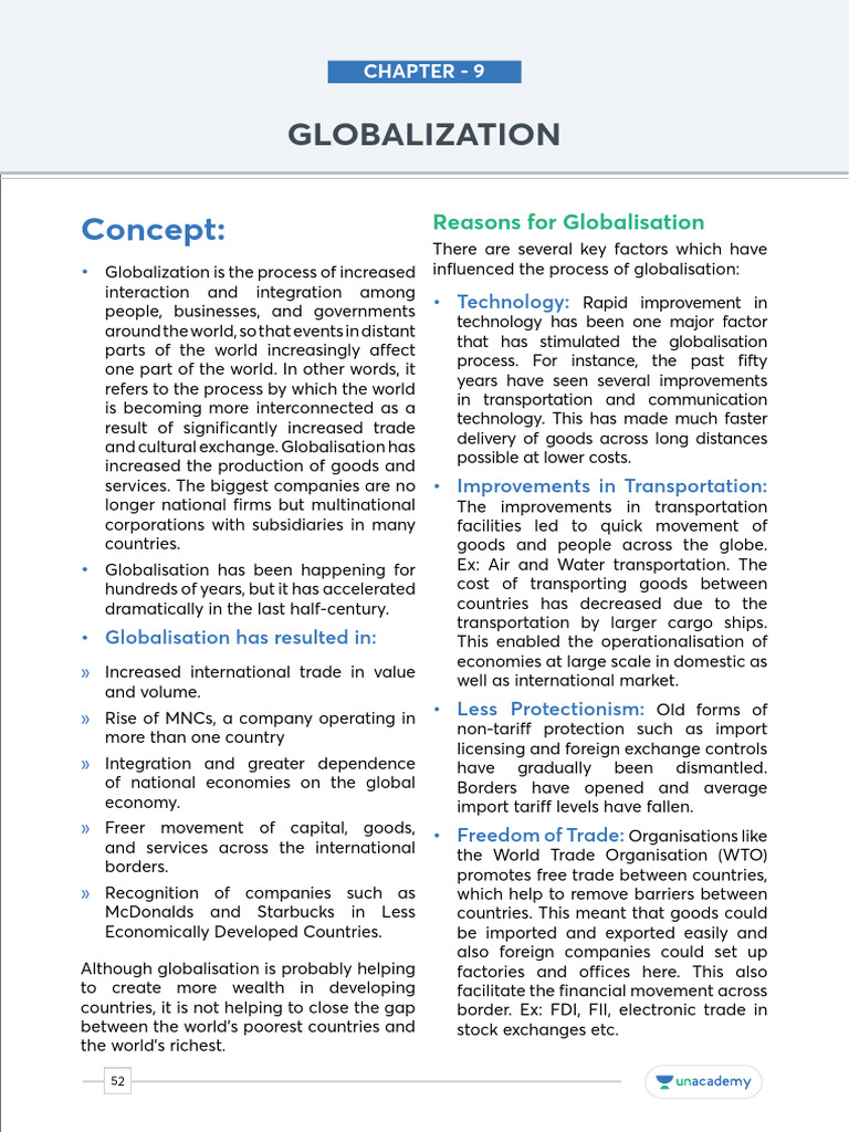 Impact of Globalization on Economies | PDF | Globalization | Agriculture