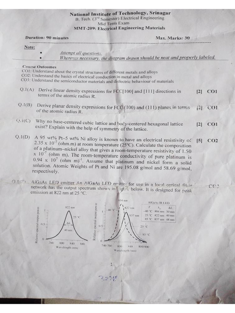 3rd Sem Papers For Ece | PDF