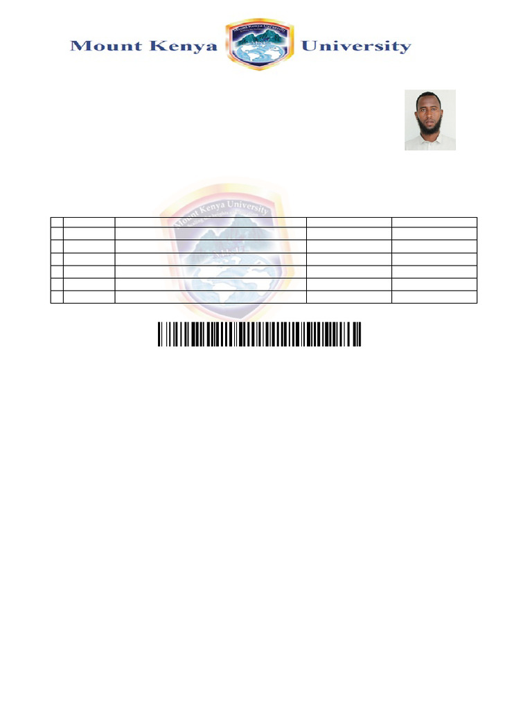 Examination Attendance Card 2024 | PDF