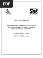 Download Project Proposal Formulation and Grants Management Training Narrative Report  Feb 2011 by wacsi SN80099808 doc pdf