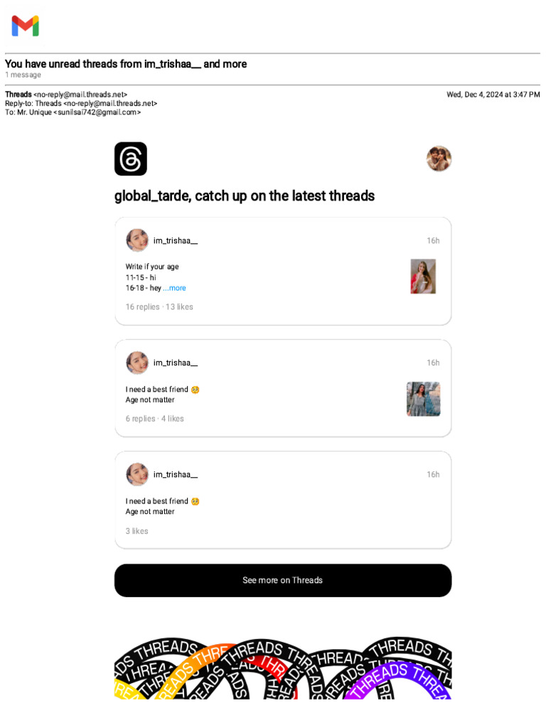 Threads Main Feed Links | PDF