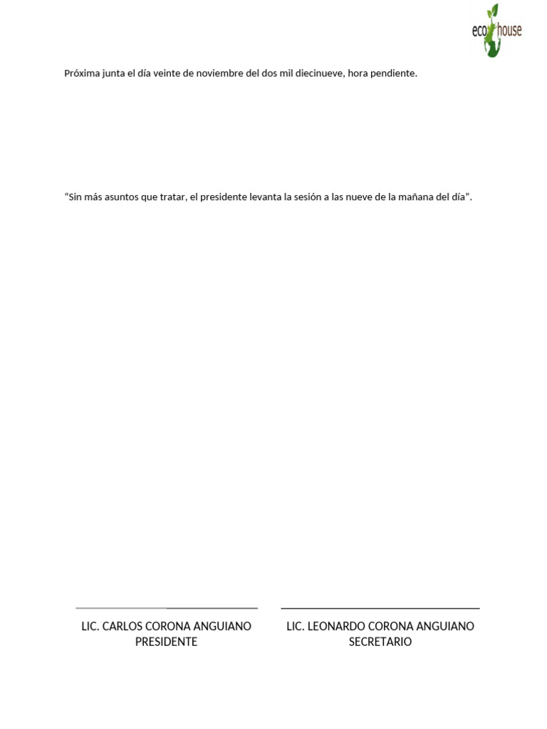 Prox Junta | PDF