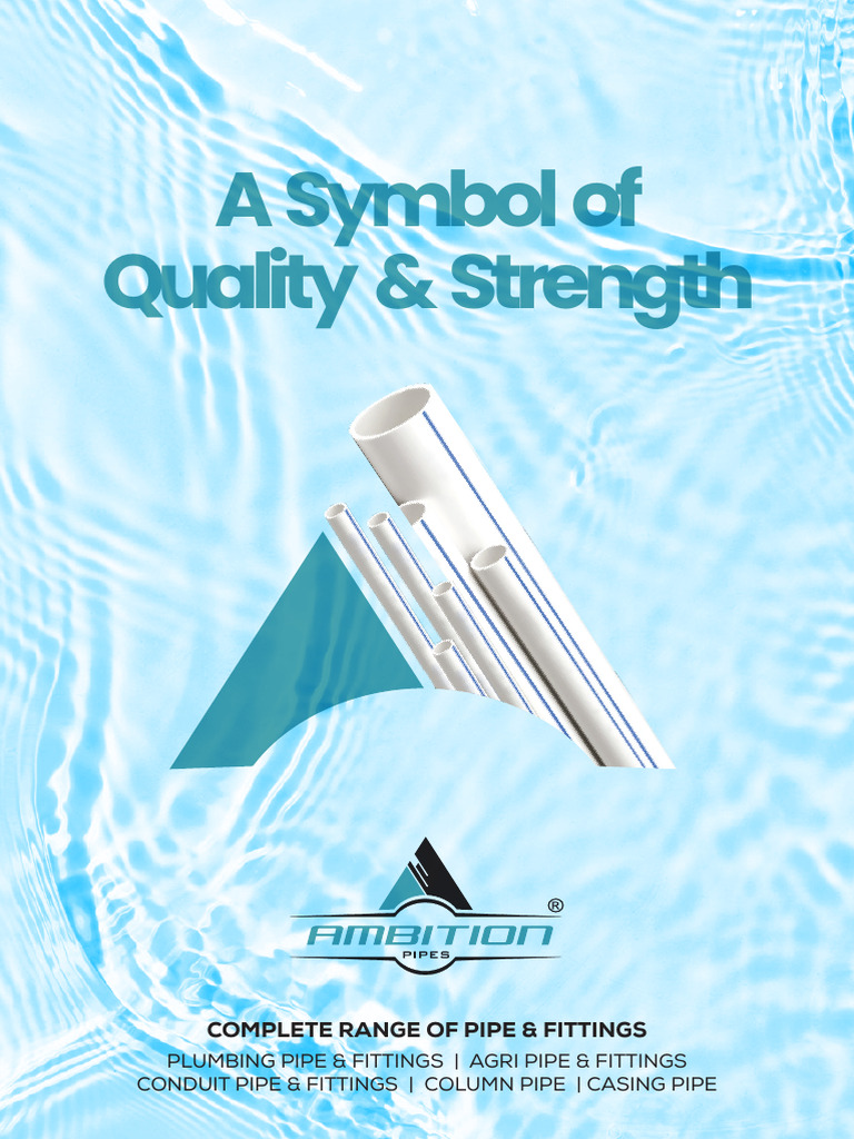 3 - Ambition Pipes - Brochure - Single Page | PDF | Pipe (Fluid ...