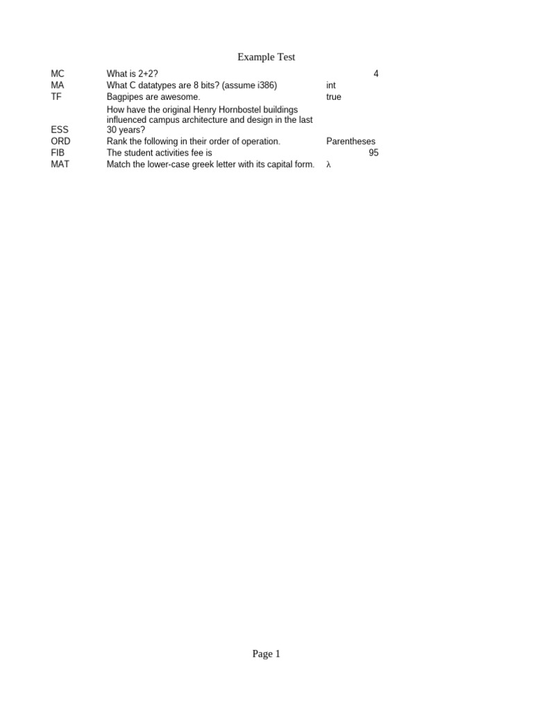 Tests Example (1) | PDF | Microsoft Excel | Computer Programming