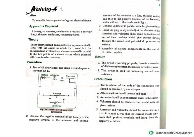 12th Physics Activity 1 | PDF