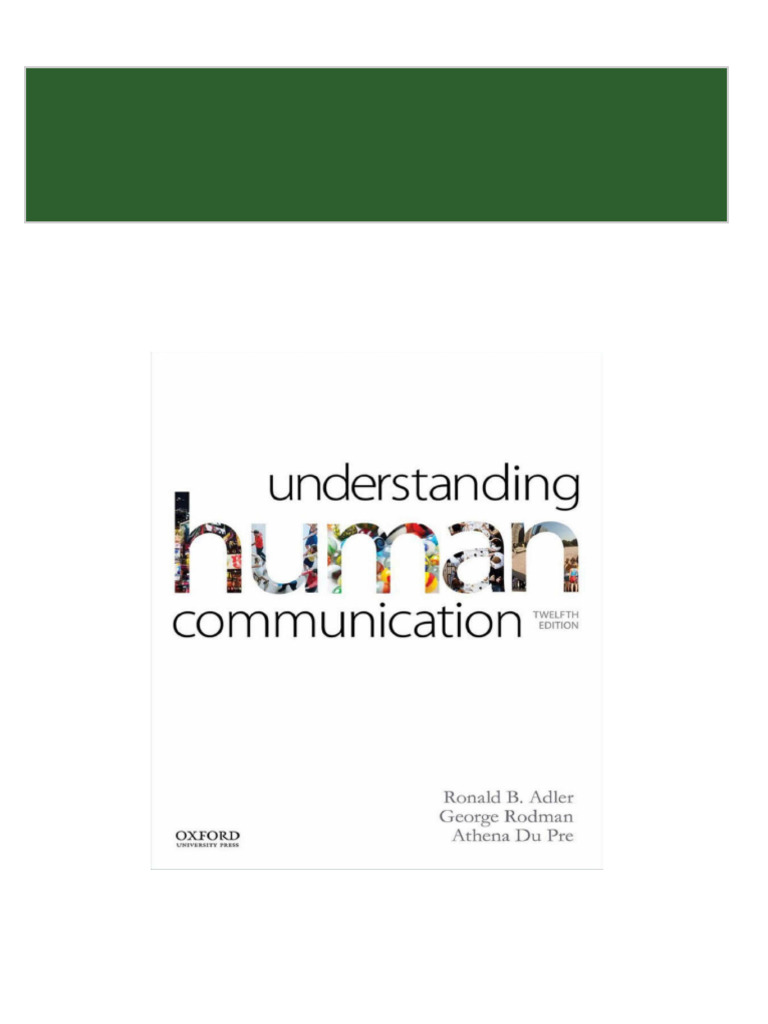 [FREE PDF sample] Understanding Human Communication 12th Edition Ronald ...