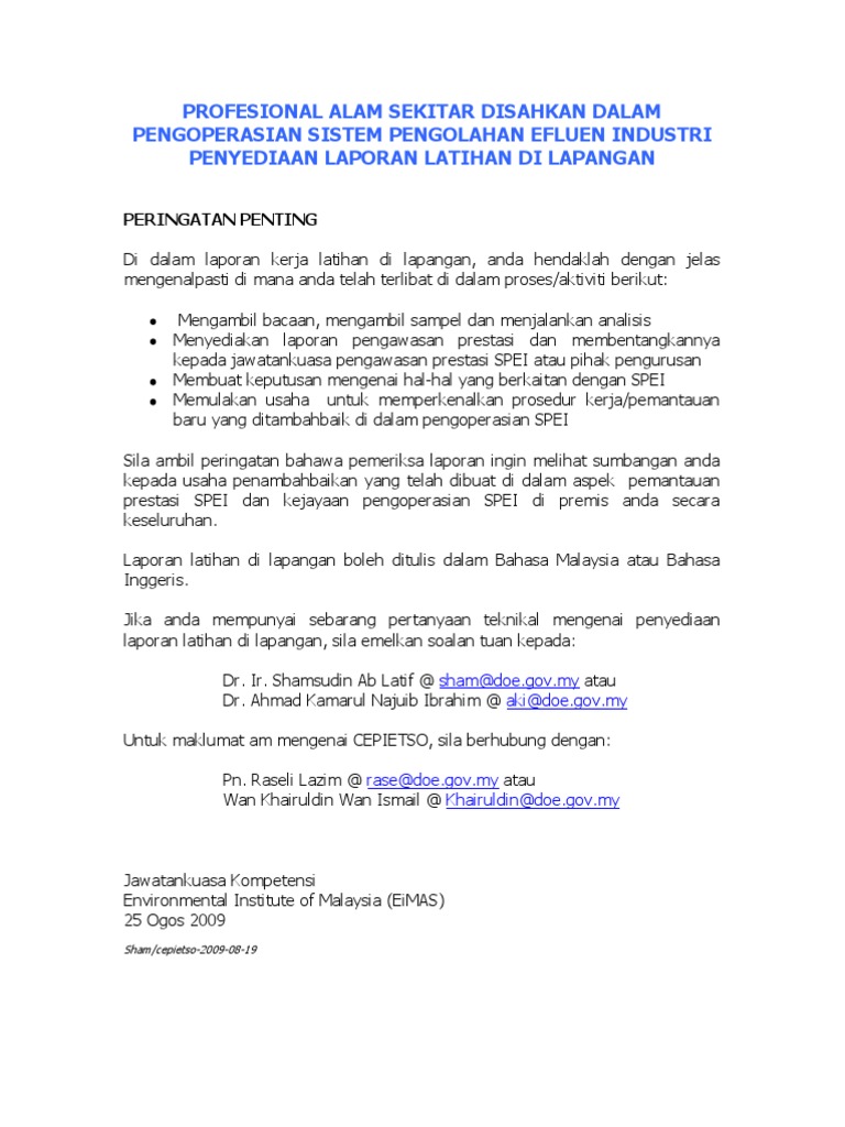 CePIETSO-Field_Training_Report(Format Full Report in Malay 