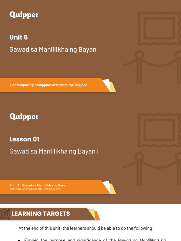 CPAR-LESSON-1-Q2. | PDF | Mindanao | Philippines