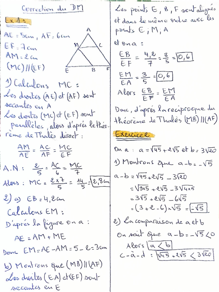 Corréction | PDF
