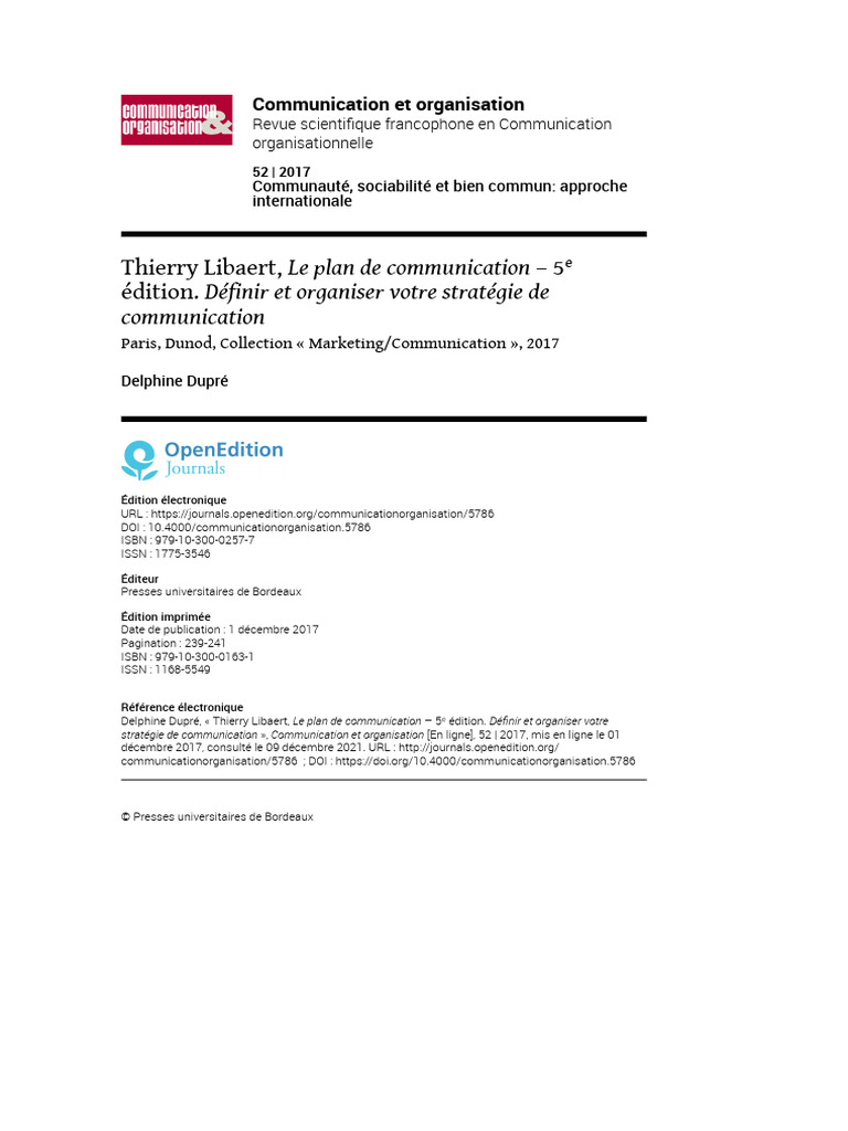 Stratégies de communication efficace | PDF | la communication | Cours ...