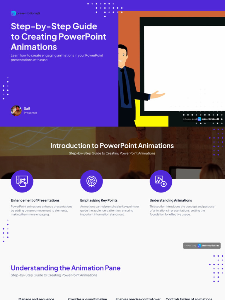 Step By Step Guide To Creating Powerpoint Animations Pdf