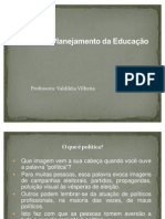 Política  e Planejamento da Educação 2