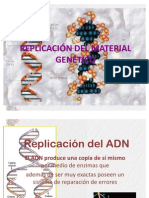 REPLICACIÓN DEL MATERIAL GENÉTICO