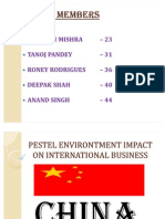 Pistle Analysis of China