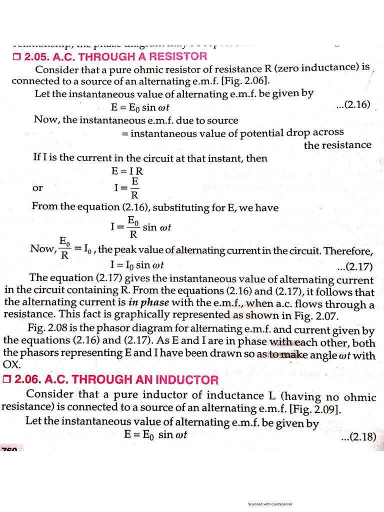 L and R Circuits | PDF