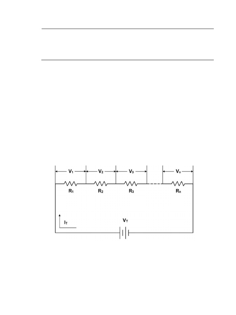 Exp 3 | PDF | Series And Parallel Circuits | Electrical Network