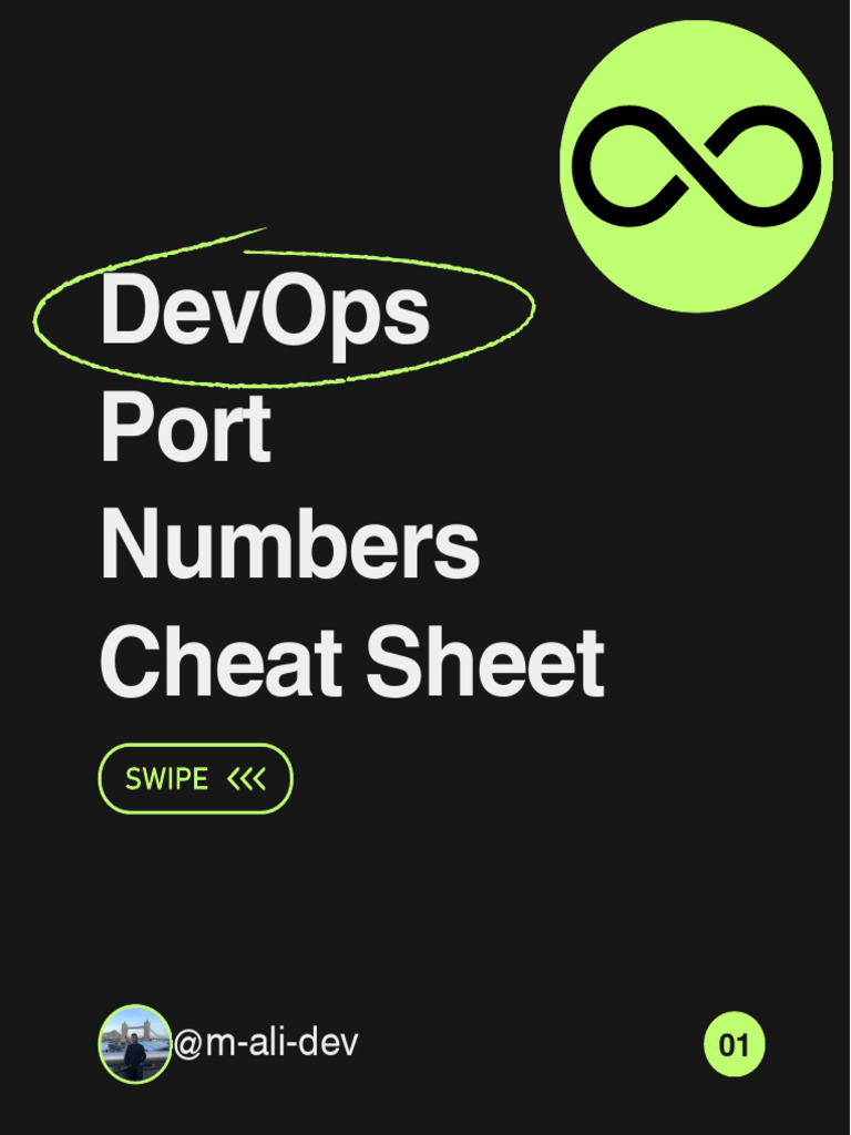 DevOps Port Number And Cheat Sheet | PDF