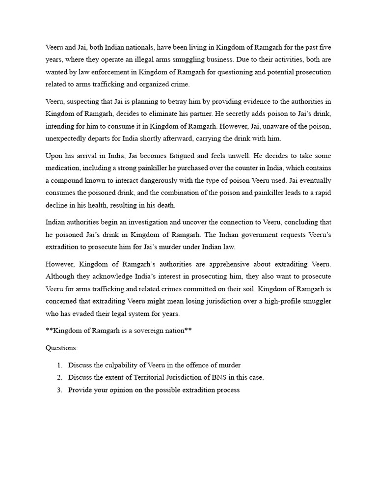 Internals Problem - Final Draft | PDF