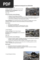 Case Study On Earthquake Pdf Earthquakes Natural Disasters