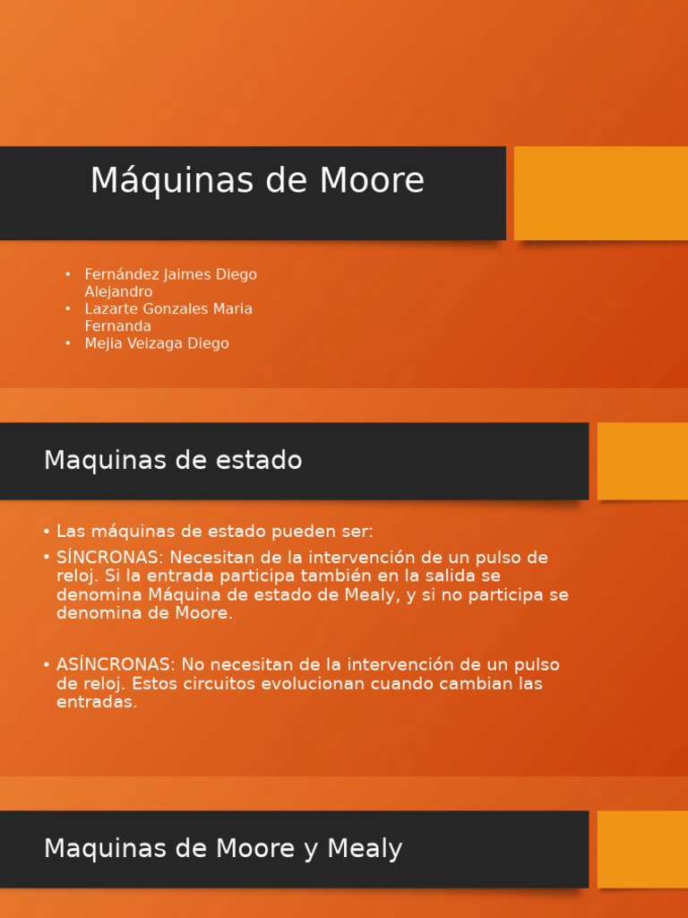 Maquina de Moore | PDF