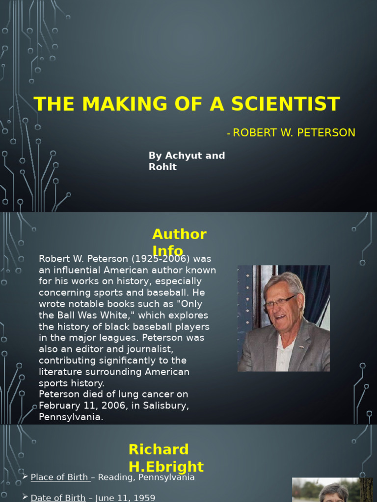 FWF-6 The Making of A Scientist | PDF | Butterfly
