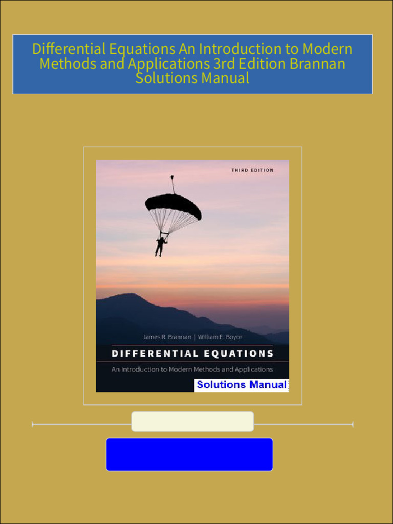 Download full differential equations an introduction to modern methods