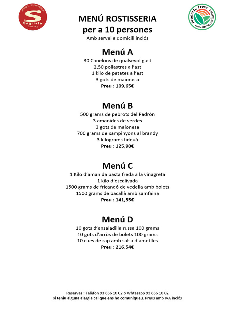 Rostisseria Grups | PDF