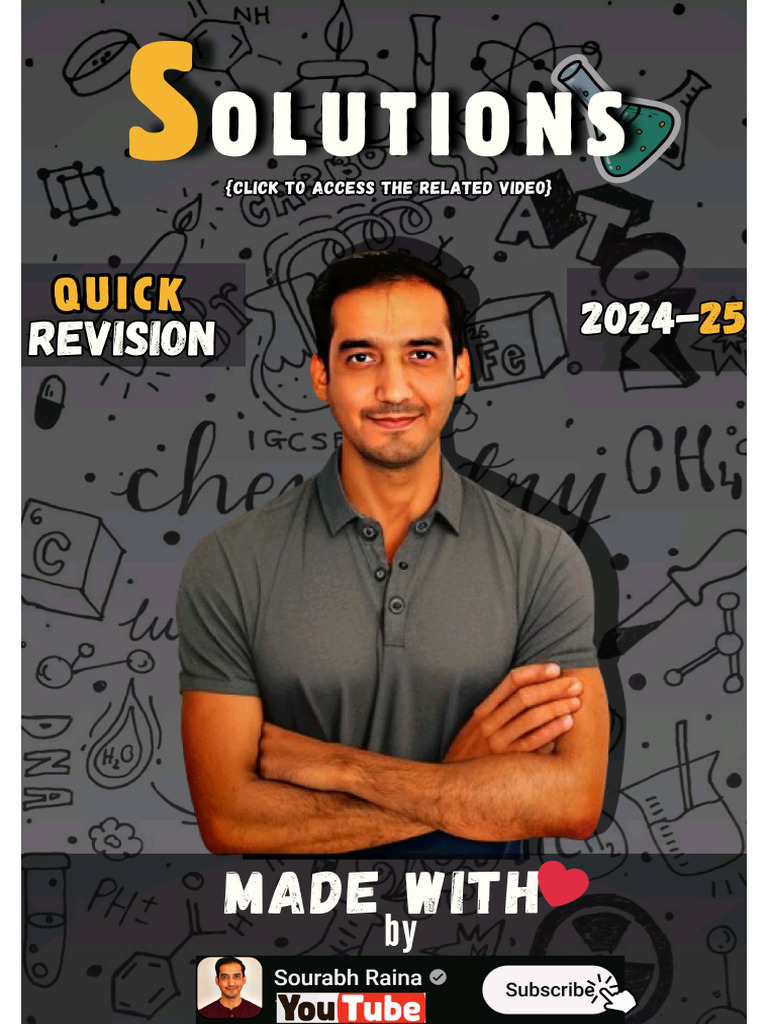 1 Solutions Notes | PDF