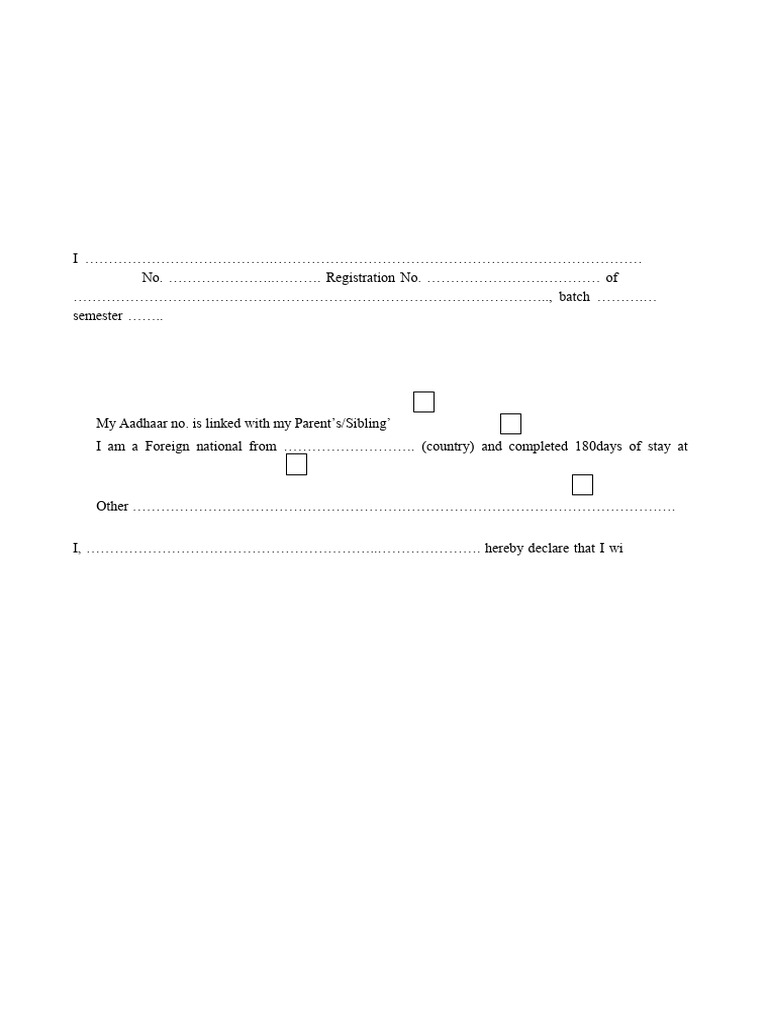 Application For Not Registered ABC ID | PDF