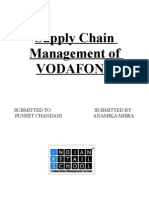 Supply Chain Magmt of Vodafone