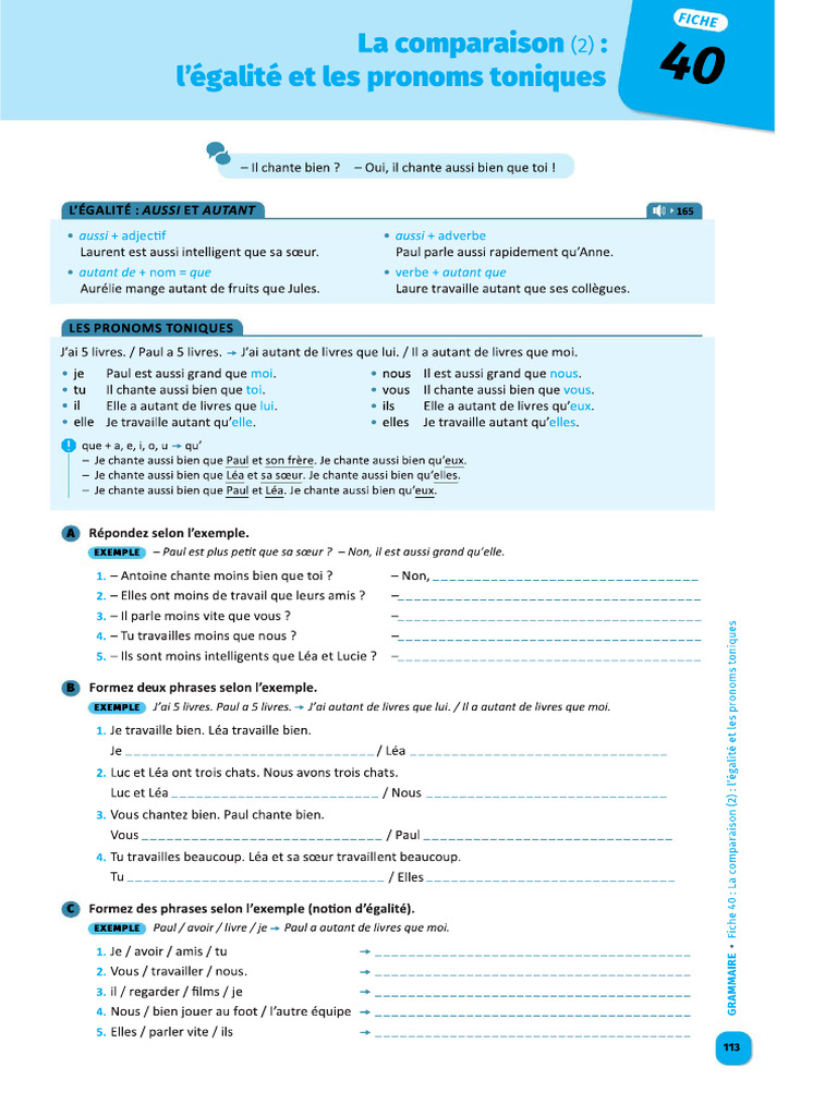 Aussi:autant | PDF