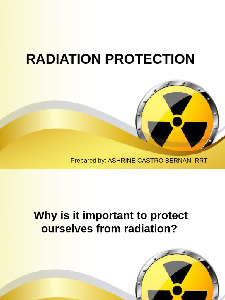 Essential Radiation Protection Guidelines | PDF | X Ray | Radiation