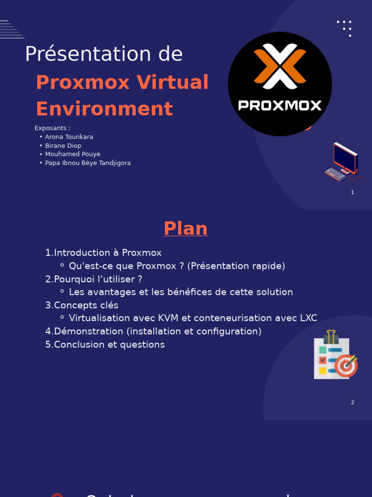 Présentation de Proxmox Virtual Environment | PDF | Virtualisation ...