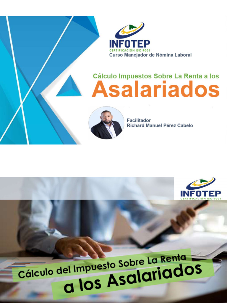 Cálculo ISR para Asalariados | PDF | Impuesto sobre la renta | Impuestos