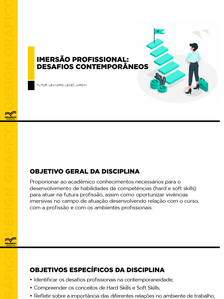 Desafios Contemporâneos na Imersão Profissional | PDF | Esboço | Science