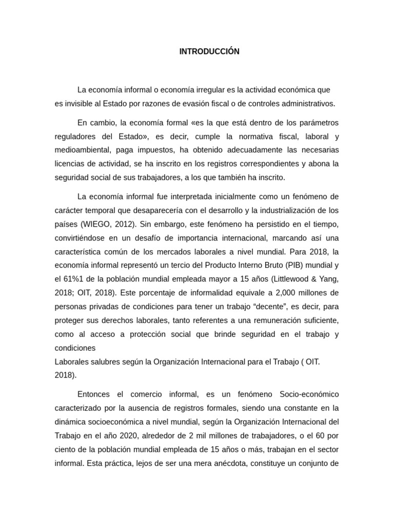 INV SOCIAL Introducion Prof Ruben Roa | PDF | Derecho laboral | Economias