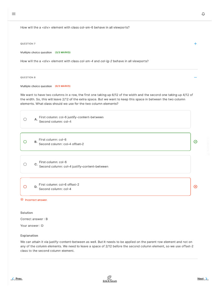 Module Test 3 Ques 8 | PDF