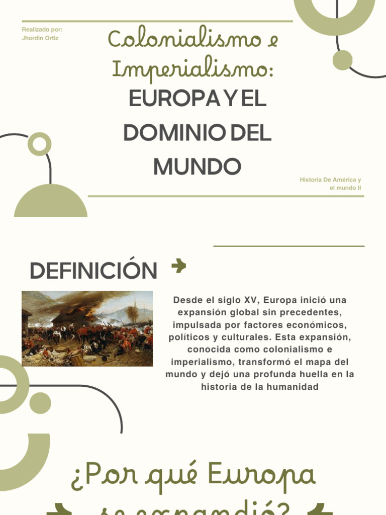 Colonialismo e Imperialismo | PDF | Colonialismo | Imperialismo