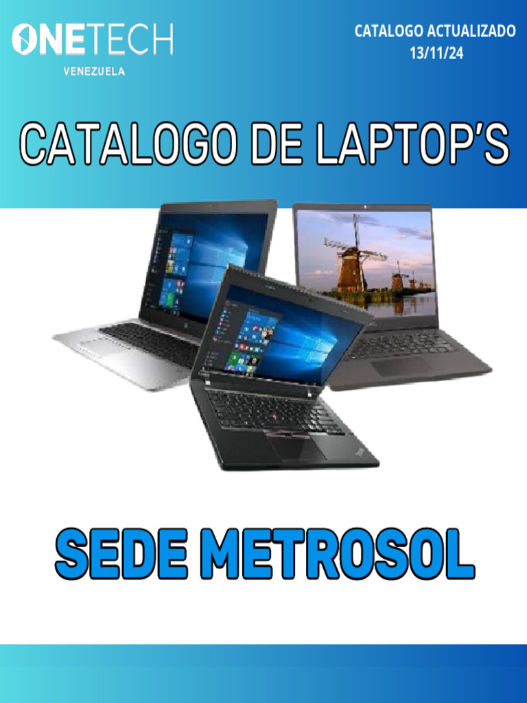 Catálogo de Laptops Refurbished 2024 | PDF | Hardware de la computadora ...