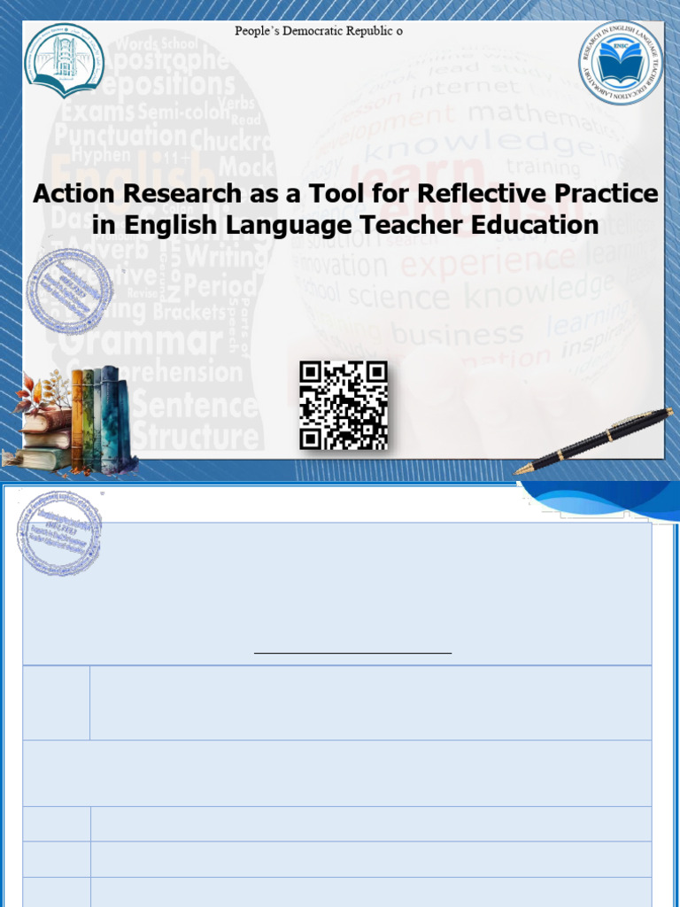 Reflective Practice in EFL Education | PDF | Reflective Practice ...