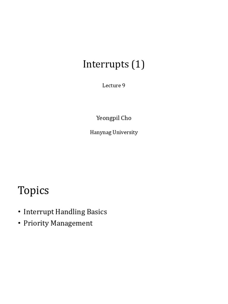 Lecture 9 | PDF | Computing | Computer Architecture